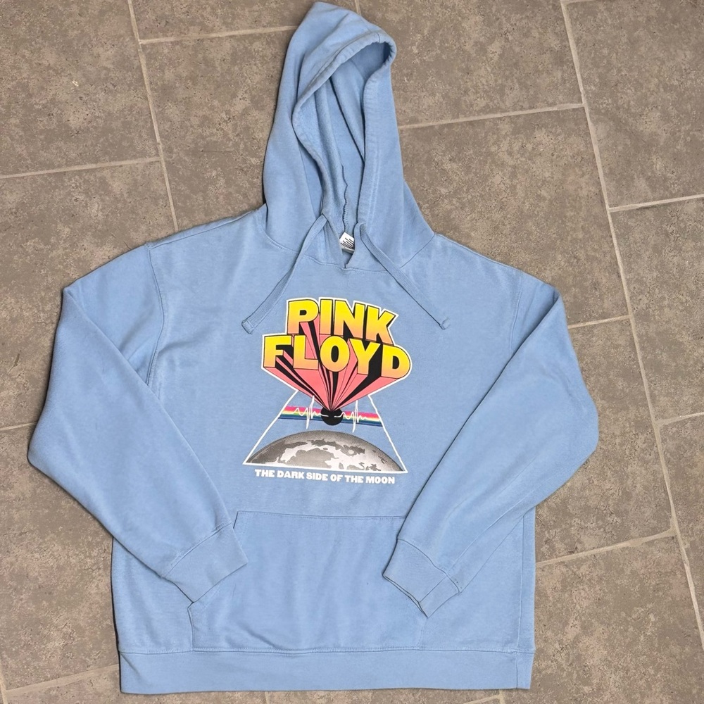 Pink Floyd Light Blue Hoodie Women’s XL (runs a bit small)